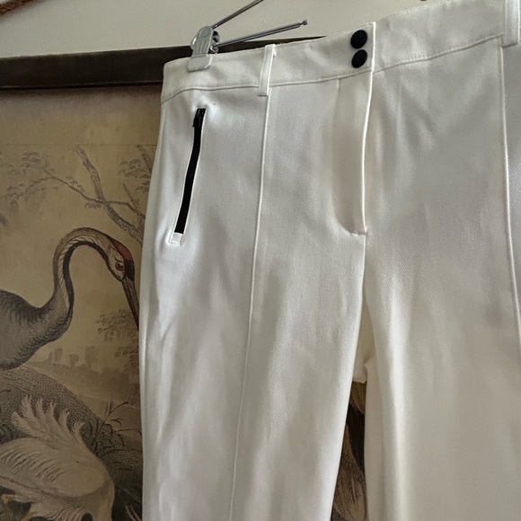 New Talbots Soft White slightly tapered pants SZ 12 - Picture 4 of 10